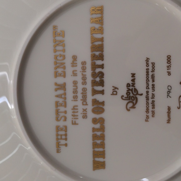 The Steam Engine Plate - Picture 4 of 6